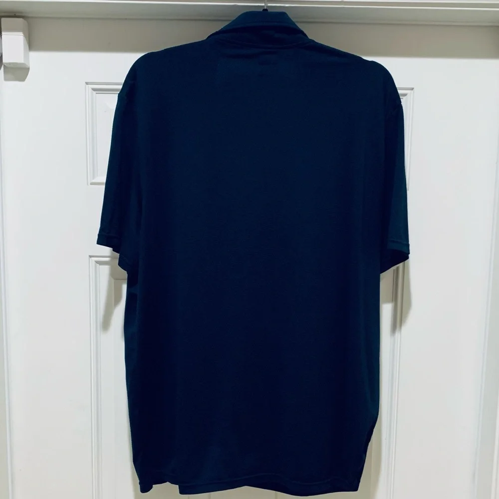 Men's 32 degrees Cool Dark Navy Short-Sleeve Polo Shirt XXL - Picture 3 of 6